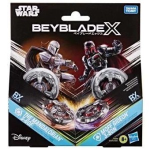 BEYBLADE X STAR WARS MANDALORIAN VS MOFF GIDEON