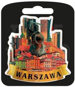 MAGNES I LOVE POLAND WARSZAWA ILP-MAG-A-WAR-07