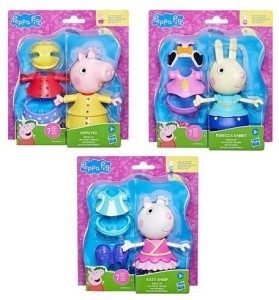 ŚWINKA PEPPA - PRZEBIERANKI: PRZYJACIELE PEPPY