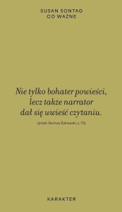 CO WAŻNE, SUSAN SONTAG