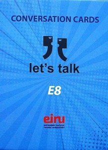 KARTY KONWERSACYJNE. LET'S TALK E8, PRACA ZBIOROWA