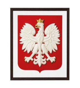 GODŁO RP ODLEW KOMPOZYTOWY W RAMCE ADAMIGO