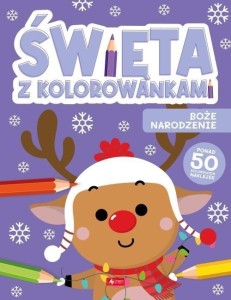 ŚWIĘTA Z KOLOROWANKAMI. BOŻE NARODZENIE