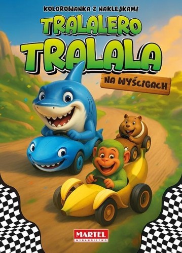 Tralalero Tralala Na wyścigach z naklejkami