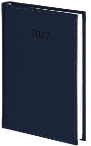 KALENDARZ 2027 A5 TYG. Z NOTESEM VIVELLA GRANATOWY