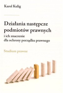 DZIAŁANIA NASTĘPCZE PODMIOTÓW PRAWNYCH