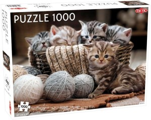 PUZZLE 1000 MAŁE KOTKI, TACTIC