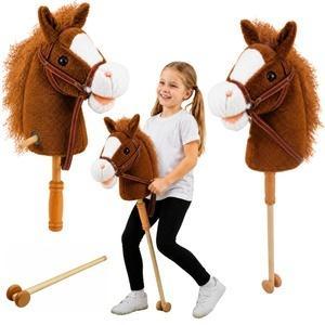 HOBBY HORSE KOŃ NA KIJU GŁOWA KONIA DŹWIĘKI GALOPU