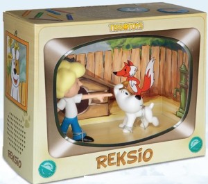 ZESTAW FIGUREK: CHŁOPIEC I REKSIO (MAŁY)