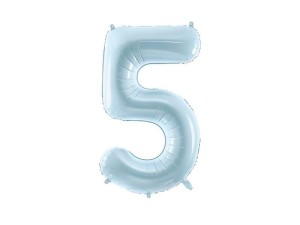 BALON FOLIOWY 5 JASNY NIEBIESKI 72CM