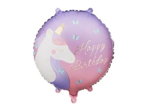 BALON FOLIOWY PASTYLKA HAPPY BIRTHDAY 35X35CM
