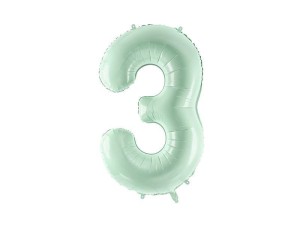 BALON FOLIOWY 3 ZIELONY 72CM
