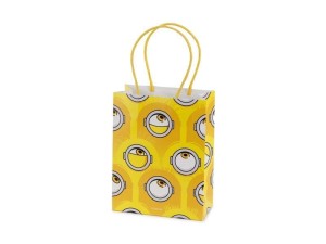 TOREBKI PAPIEROWE MINIONKI 12X15.5X6CM 6SZT