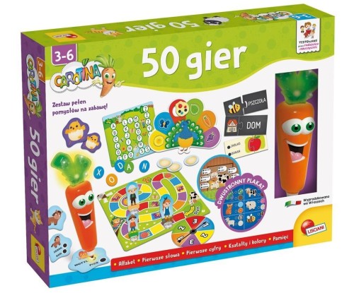 Carotina - 50 gier, Lisciani