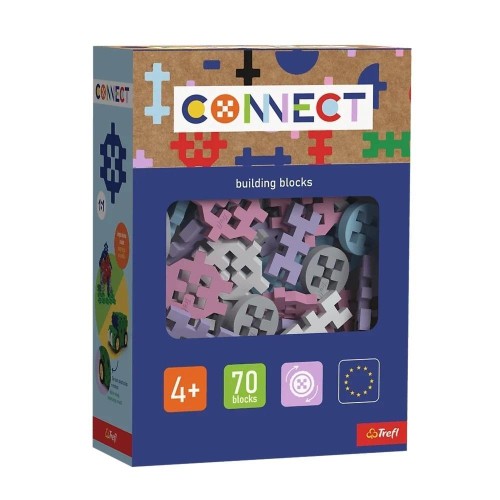 Klocki Connect - Basic 70 Girl TREFL, Trefl