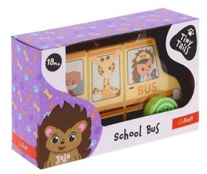 ZABAWKA DREWNIANA - SCHOOL BUS TREFL, TREFL
