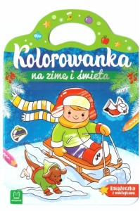 KOLOROWANKA NA ZIMĘ I ŚWIĘTA, PRACA ZBIOROWA