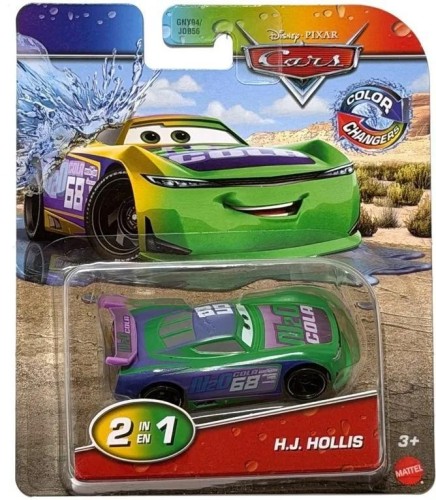 Cars Auta Auto zmieniające kolor Changers, Mattel