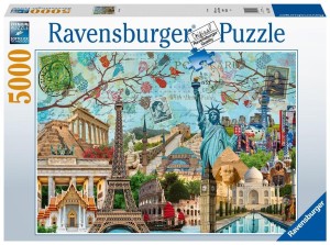 PUZZLE 5000 DUŻE MIASTO, RAVENSBURGER