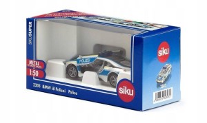 SIKU SUPER - BMW I8 POLICJA S2303, SIKU