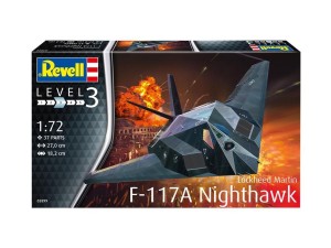 SAMOLOT 1:72 F-117 STEALTH FIGHTER