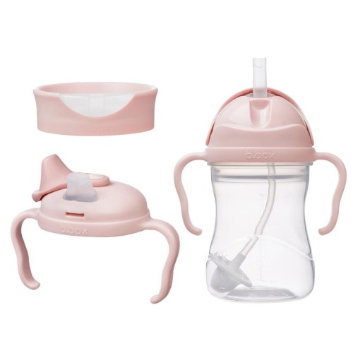 Kubek 3w1 zestaw Blush 240ml, B.box for kids