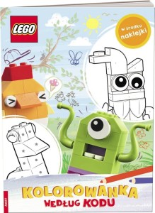 LEGO MASTER BRAND. KOLOROWANKA WEDŁUG KODU