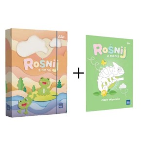 SUPERPAKIET ROŚNIJ Z NAMI. POZIOM A I A+ +ZESZYT..