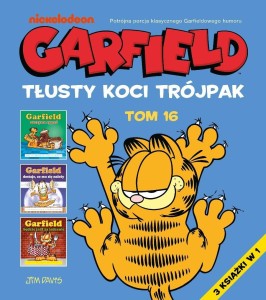 GARFIELD T.16 TŁUSTY KOCI TRÓJPAK, JIM DAVIS