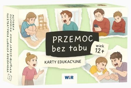 Przemoc bez tabu. Karty edukacyjne dla dzieci 12+