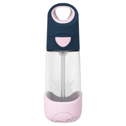 Butelka tritanowa ze słomką Indigo Rose 450ml