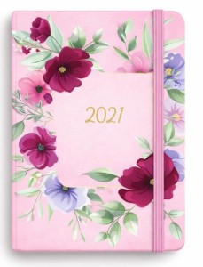 KALENDARZ 2027 BOTANICAL A6 TYGODNIOWY AZALIA RÓŻ