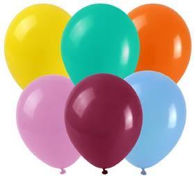 BALONY PASTELOWE 25CM 6SZT