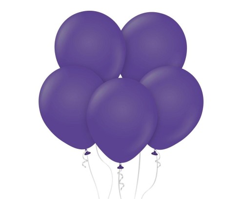 Balony Kalisan fioletowe 30cm 100szt