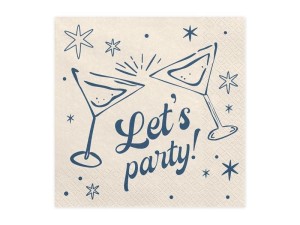 SERWETKI LET'S PARTY! 33X33CM 20SZT