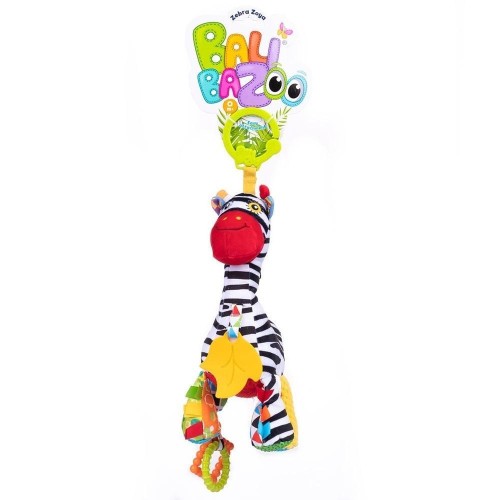 Zawieszka zebra Zoya z pozytywką, Balibazoo