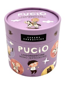 PUCIO. LOGOPEDYCZNE MEMO JĘZYCZKOWE