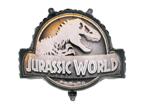 Balon foliowy Logo Jurassic World 45x37cm