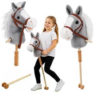 HOBBY HORSE KOŃ NA KIJU GŁOWA KONIA DŹWIĘKI GALOPU