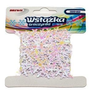 WSTĄŻKA ŚNIEŻYNKI 100CM