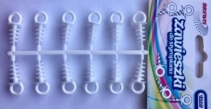 ZAWIESZKA DO STYROPIANU PLASTIKOWA 12SZT