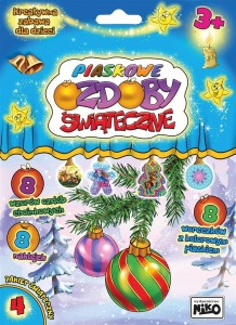 PIASKOWE OZDOBY ŚWIĄTECZNE. PAKIET NR 4