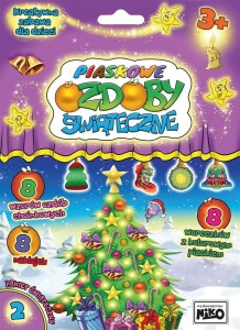 PIASKOWE OZDOBY ŚWIĄTECZNE. PAKIET NR 2