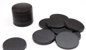 PODSTAWKA PLASTIKOWA DO FIGUREK 40MM 20SZT