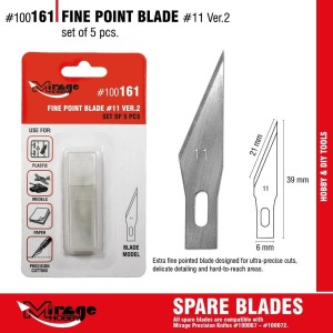 OSTRZA FINE POINT BLADE 5SZT