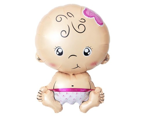 Balon foliowy Baby girl 37x55cm