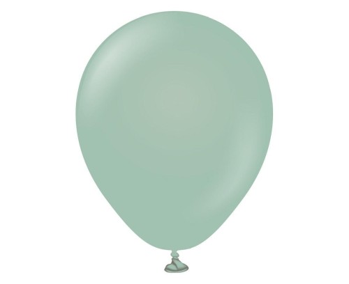 Balony retro zimowe zielone 13cm 100szt