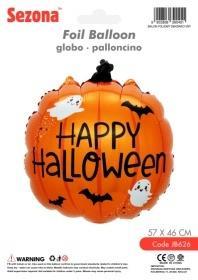 BALON HALLOWEEN DYNIA 57X46CM