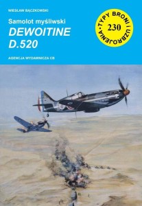 SAMOLOT MYŚLIWSKI DEWOITINE D.520