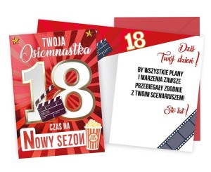 KARNET B6 URODZINY 18